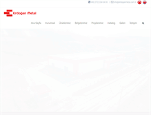 Tablet Screenshot of erdoganmetal.com.tr